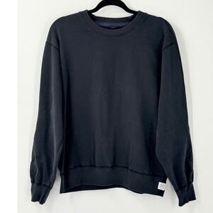Reigning Champ Sweatshirt Mens‎ M Black Terry Crewneck Raglan Long Sleeve